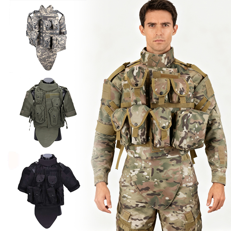 Heavy Equipment Zone - Verstelbaar tactisch trainingsvest Militair zwaar beschermend