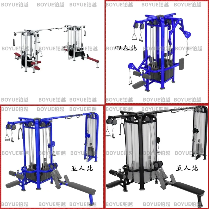 Heavy Equipment Center - Multifunctionele Home Gym Krachttrainingsapparatuur Compleet Trainingsapparaat