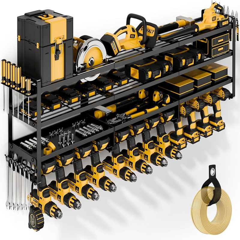 Heavy Equipment Battery - Grote Power Tool Organizer Muurbevestiging Zware