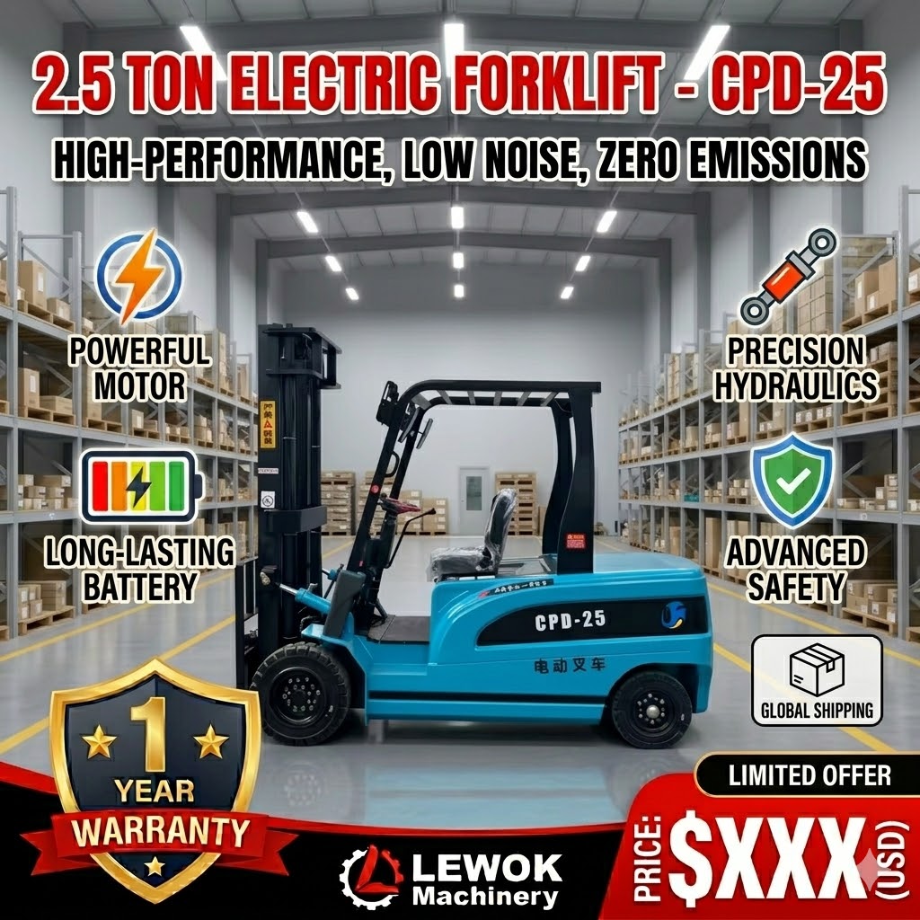Heavy Equipment Battery - Elektrische pallettruck 2,5 ton heftruck zware