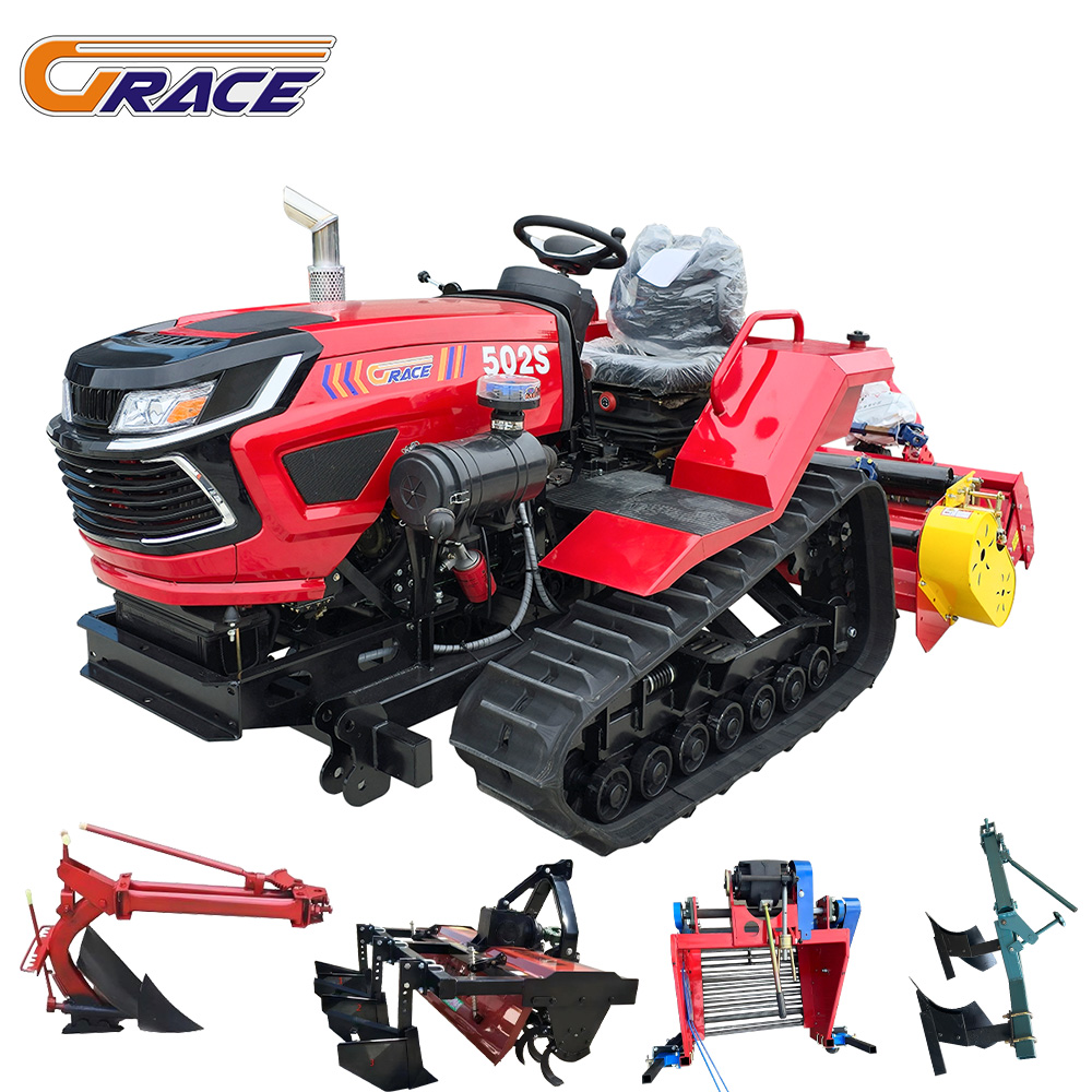 Tractor Backhoe - Aangepaste fabrieks prijs 50 pk landbouw