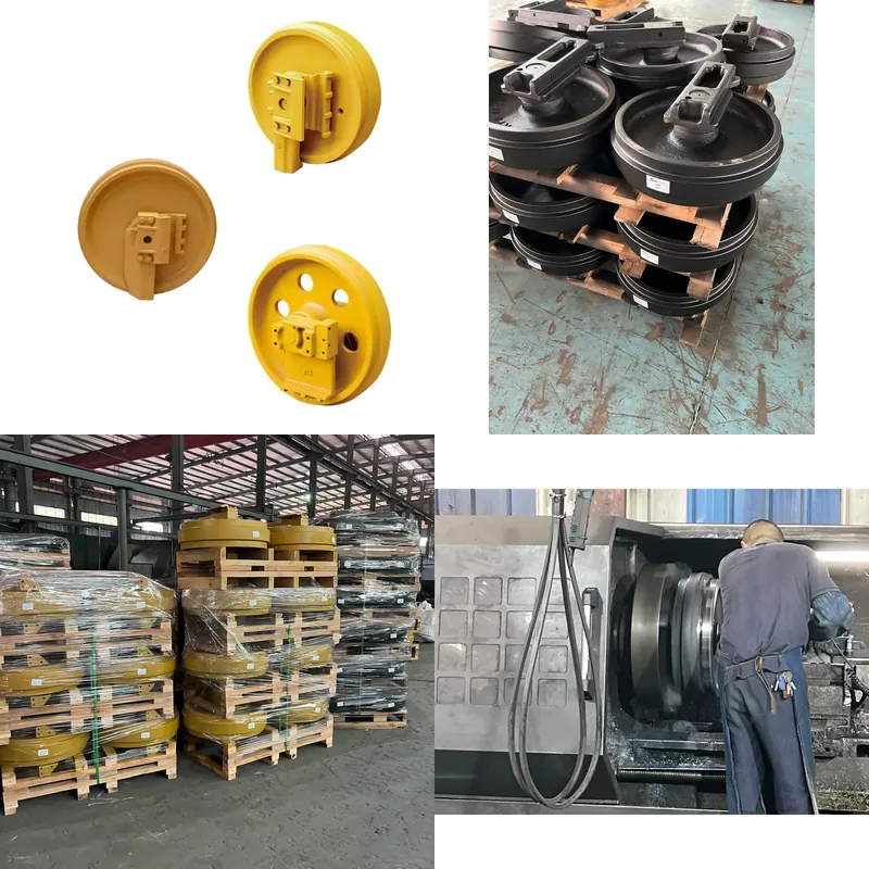 Heavy Equipment Undercarriage Parts - Hoogwaardige geleidewiel voor onderstelonderdelen van zwaar