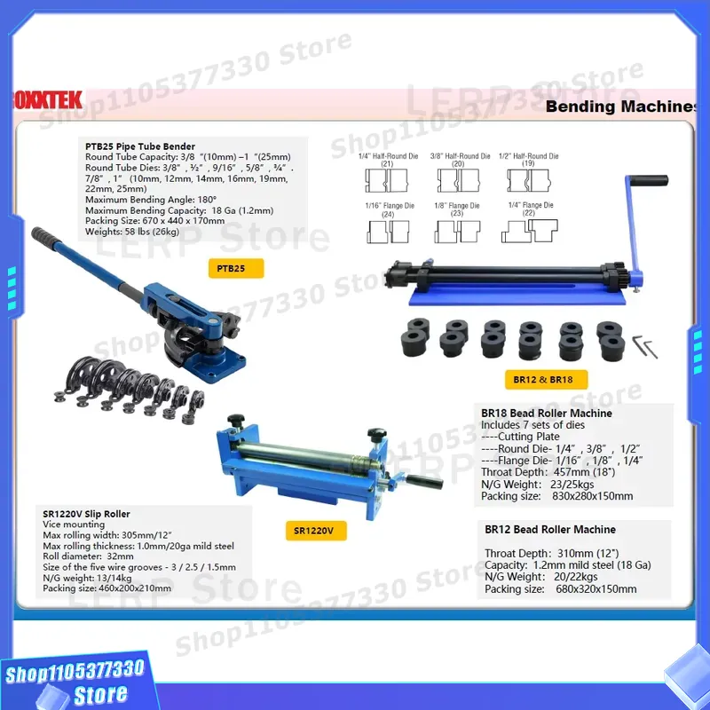 PTB25R Handmatige buigmachine  - Heavy Equipment Youtube recensie en prijs