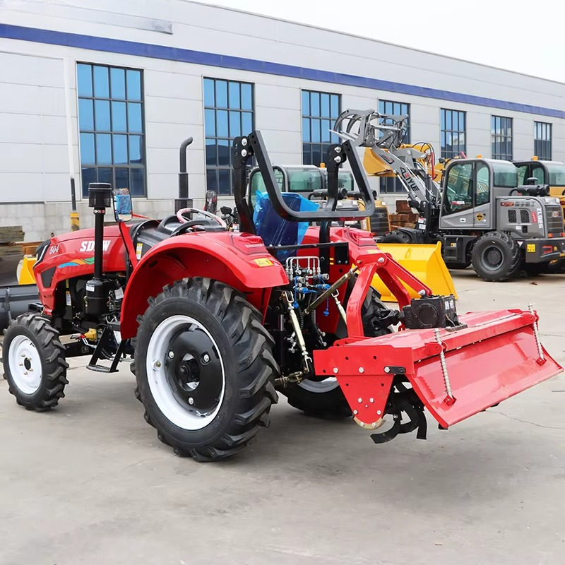 China Fabrieksprijs 4wd 50pk 6 - Tractor Backhoe recensie en prijs