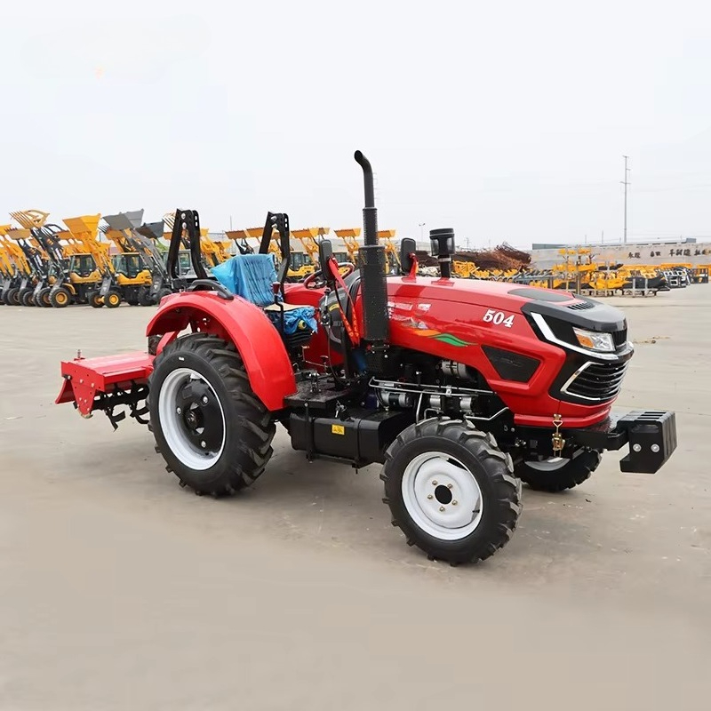 China Fabrieksprijs 4wd 50pk 6 - Tractor Backhoe recensie en prijs