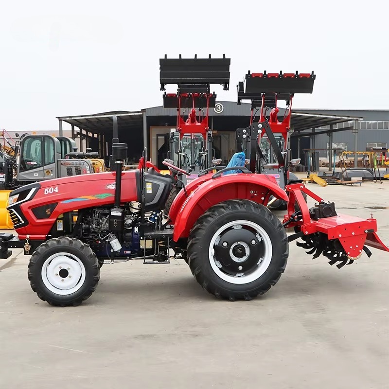 China Fabrieksprijs 4wd 50pk 6 - Tractor Backhoe recensie en prijs