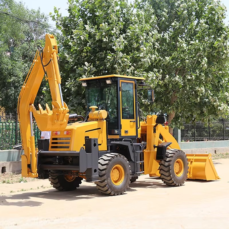 1 ton graafmachine 4x4 graaftr - Tractor Backhoe recensie en prijs