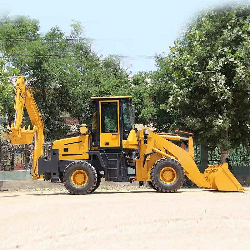 1 ton graafmachine 4x4 graaftr - Tractor Backhoe recensie en prijs