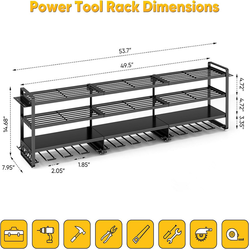Grote Power Tool Organizer Muu - Heavy Equipment Battery recensie en prijs