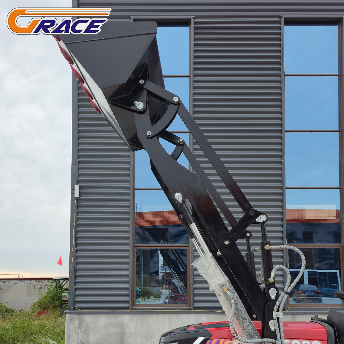 Aangepaste fabrieks prijs 50 p - Tractor Backhoe recensie en prijs