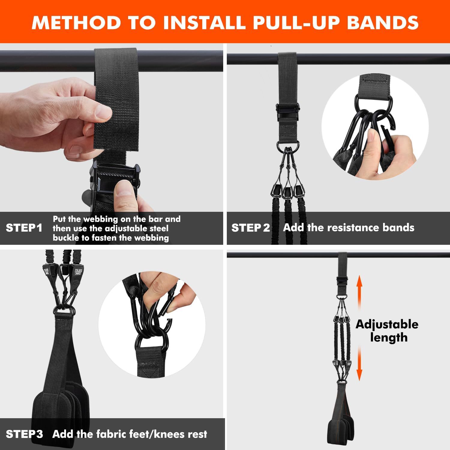 Zware Pull-Up Assist Tube Band - Heavy Equipment Youtube recensie en prijs
