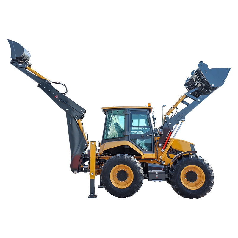 4CX Graafmachine met achterlad - Tractor Backhoe recensie en prijs