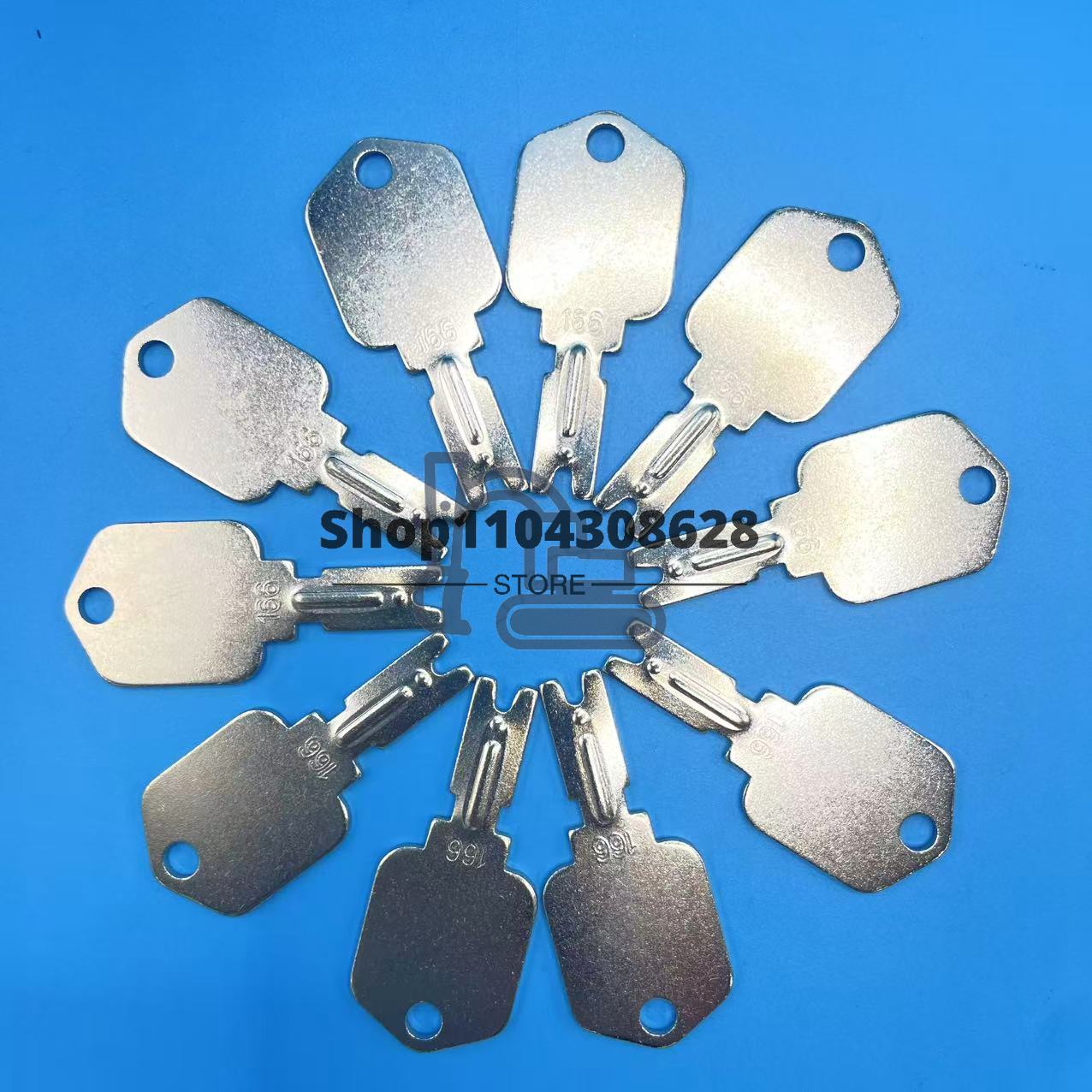 10PCS 166 Contactsleutels Heft - Heavy Equipment Komatsu recensie en prijs