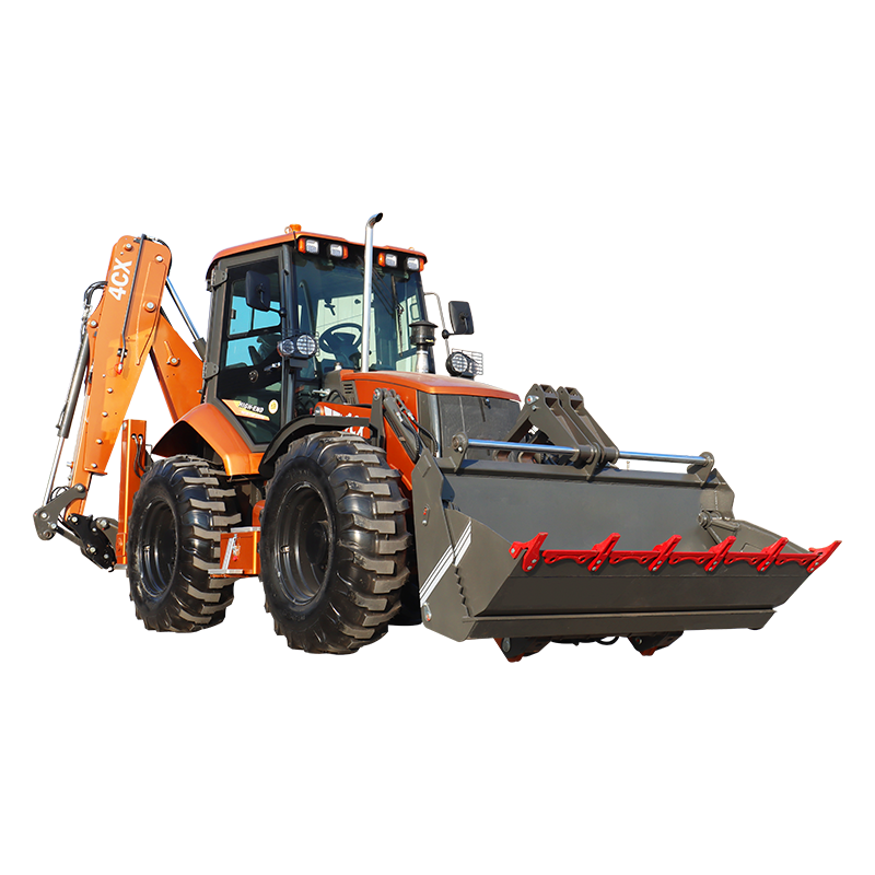 Compacte graafmachine CE-goedg - Tractor Backhoe recensie en prijs