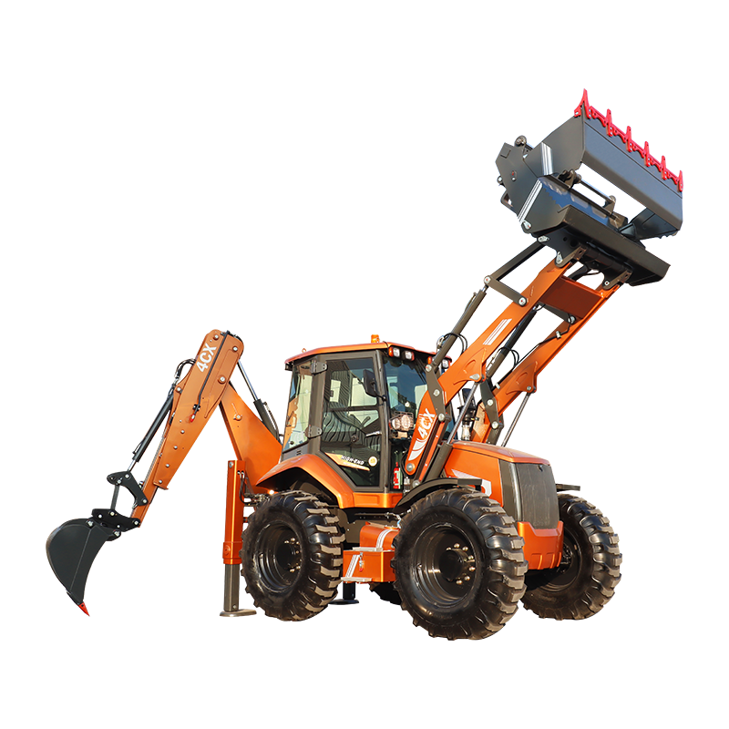 Constructie-graafmachine CE-ge - Tractor Backhoe recensie en prijs